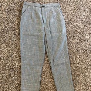 Urban outfitters ankle pants plaid